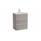 Pack Unik mueble base compacto de 3 cajones + lavabo THE GAP - ROCA