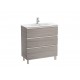 Pack Unik mueble base compacto de 3 cajones + lavabo THE GAP - ROCA