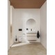 Mueble base de 2 cajones para lavabo de sobre encimera central THE GAP - ROCA