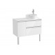 Mueble base de 2 cajones para lavabo de sobre encimera THE GAP - ROCA