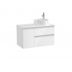 Mueble base de 2 cajones para lavabo de sobre encimera THE GAP - ROCA