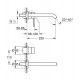 Grifo monomando mural para lavabo 1/2" ESSENCE - GROHE