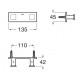 Percha doble SQUARE HOTELS - ROCA