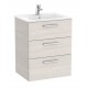 Pack Unik Family mueble base de 3 cajones + lavabo VICTORIA - ROCA