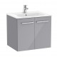 Conjunto de mueble  (puertas) + lavabo UNIK - ROCA