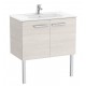 Pack Unik mueble base con puertas + lavabo VICTORIA - ROCA