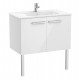 Pack Unik mueble base con puertas + lavabo VICTORIA - ROCA