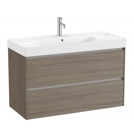Pack Unik mueble base de 2 cajones + lavabo ONA - ROCA