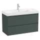 Pack Unik mueble base de 2 cajones + lavabo ONA - ROCA