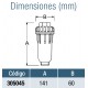 Contenedor polifosfato de cristal MINI CP - ATH