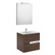 Pack mueble + lavabo + espejo con aplique LED VICTORIA-N - ROCA