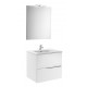 Pack mueble + lavabo + espejo con aplique LED VICTORIA-N - ROCA