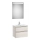 Pack mueble de 2 cajones, lavabo y espejo LED THE GAP - ROCA