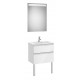 Pack mueble de 2 cajones, lavabo y espejo LED THE GAP - ROCA