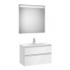 Pack mueble de 2 cajones 800 mm + lavabo + espejo LED THE GAP - ROCA