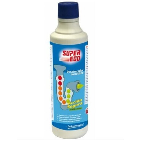 Gel desatascador DOMESTIC CLEANER de SUPER-EGO