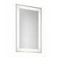 Espejo con iluminacion LED perimetral y placa antivaho IRIDIA - ROCA