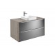 Mueble base para lavabo de encimera Square (INSPIRA) - ROCA