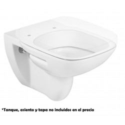 Taza de inodoro suspendida con salida horizontal DEBBA - ROCA