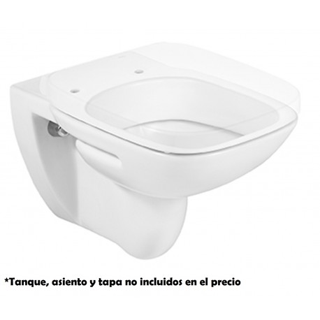 Taza de inodoro suspendida con salida horizontal DEBBA - ROCA