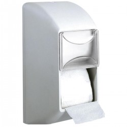 Portarrollos de papel higiénico adosado vertical blanco SUPERFICIE - NOFER