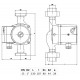 Bomba de circulación SAN 15/40-130 - IMP PUMPS