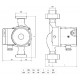 Bomba de circulación NMT PLUS 25/80-180 - IMP PUMPS