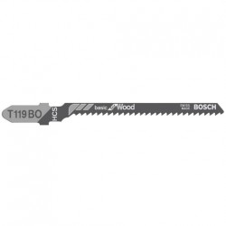 Hoja de sierra de calar T 119 BO Basic for Wood (5 unidades) - BOSCH