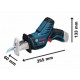 Sierra de sable de batería GSA 12V-14 Professional - BOSCH