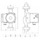 Bomba de circulación NMT PLUS 32/80-180 - IMP PUMPS