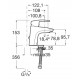Grifo monomando para lavabo Cold Start MONODIN-N - ROCA