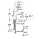 Grifo monomando para lavabo Cold Start MONODIN-N - ROCA