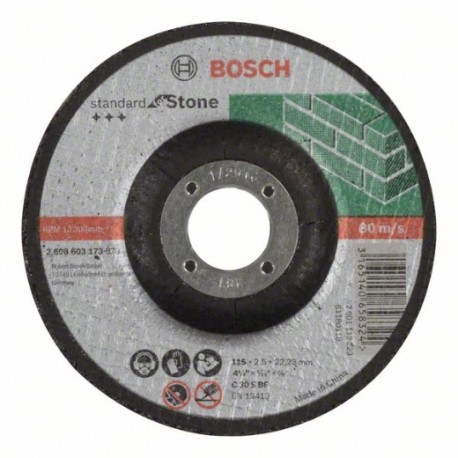 Disco de corte Standard For Stone Ø115 mm - BOSCH