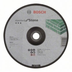 Disco de corte cóncavo Standard For Stone Ø230 mm - BOSCH