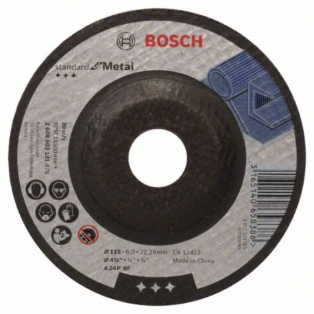 Disco de desbaste Standard for Metal Ø115 mm - BOSCH