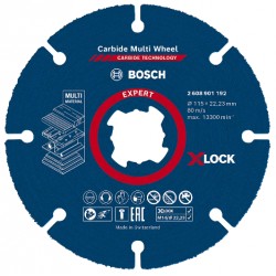 Disco de corte Expert Carbide Multi Wheel X-Lock Ø115 mm - BOSCH