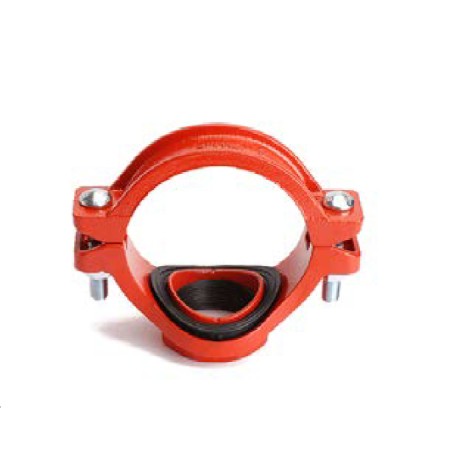 Collarín roscado rojo