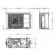 Aire acondicionado split Inverter 1x1 ASY71UI-KL - FUJITSU