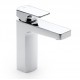 Grifo para lavabo con desagüe clic-clac L-90 - ROCA