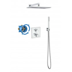 Conjunto de ducha termostático Rocabox SQUARE T-2000 - ROCA