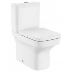 Inodoro completo con tanque lateral y caída amortiguada DAMA - ROCA