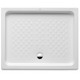 Plato de ducha de porcelana rectangular ITALIA - ROCA