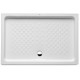 Plato de ducha de porcelana rectangular ITALIA - ROCA