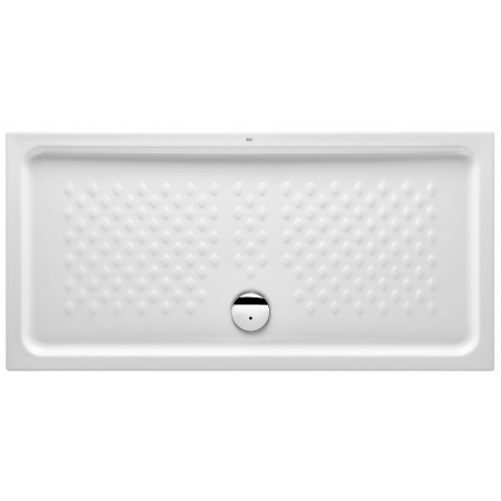 Plato de ducha de porcelana rectangular ITALIA - ROCA