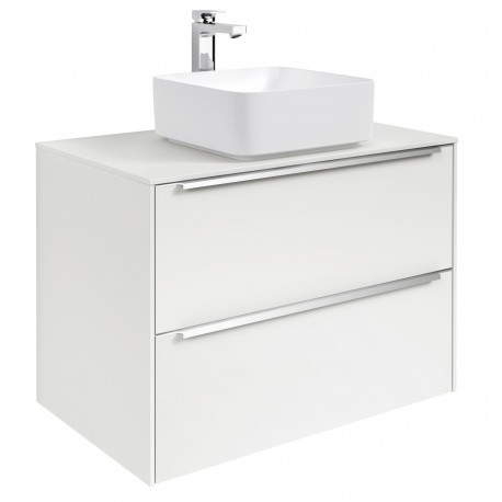 Mueble 2 cajones + lavabo sobre encimera INSPIRA - ROCA