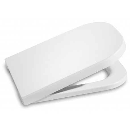 Tapa y asiento de Supralit® para inodoro de tanque bajo compacto THE GAP - ROCA