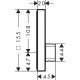 Grifo empotrado para 2 funciones (llaves de paso) ShowerSelect - HANSGROHE
