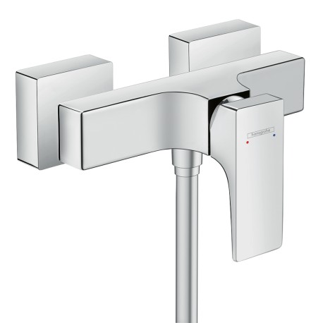 Grifo de ducha monomando instalación vista METROPOL - HANSGROHE
