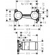 Set básico para mezclador monomando de lavabo empotrado - HANSGROHE