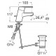 Grifo para lavabo VICTORIA - ROCA A5A3025C00